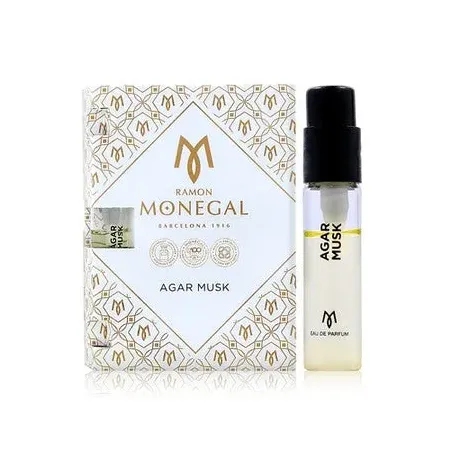 Ramon Monegal Agar Musk offizielles Parfümprobe 2 ml 0,06 fl.o.z. Parfüm-Tester